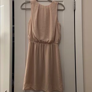 H&M short sleeve pink dress, size 6